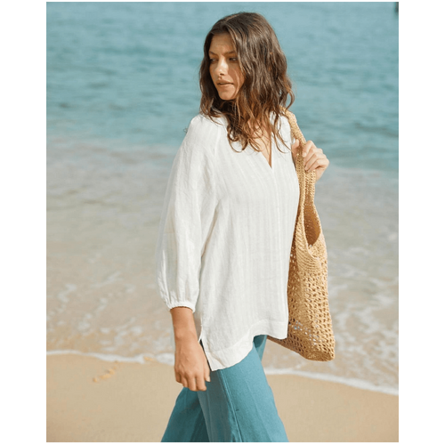 Amelius Barossa Linen Pant - Pacific