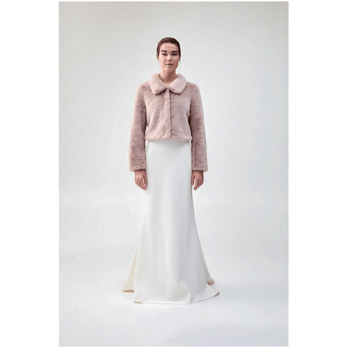 Unreal Fur AU Tirage Cropped Jacket - Final Sale