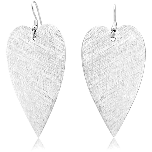 Fabuleux Vous Amour Silver Large Earrings