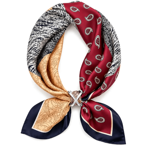 Fabuleux Vous Silver X Scarf Ring