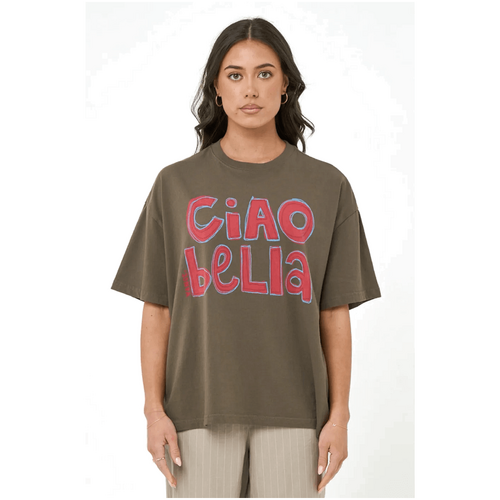 VANCE Ciao Bella Oversized Tee