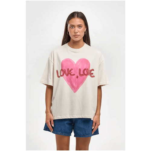 VANCE Love Love Oversized Tee