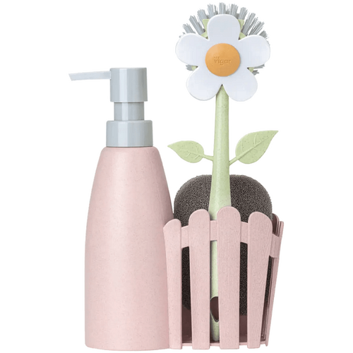 Vigar Florganic Sink Caddy Set + Dispenser