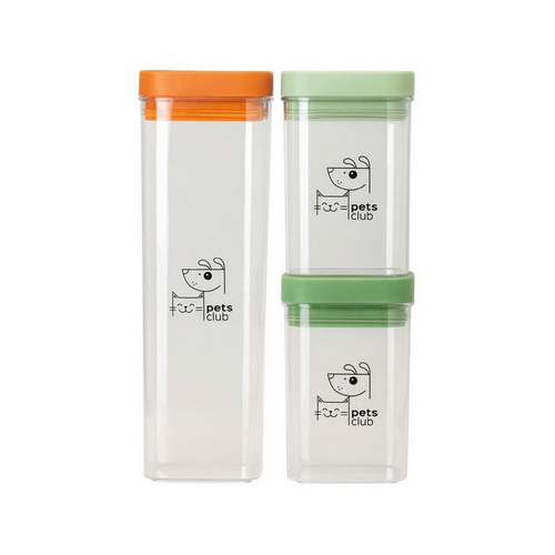Vigar Pets Club Food Storage Pack - 3pack