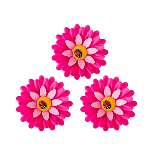 Vigar Flower Power Pink Magnet 3pc