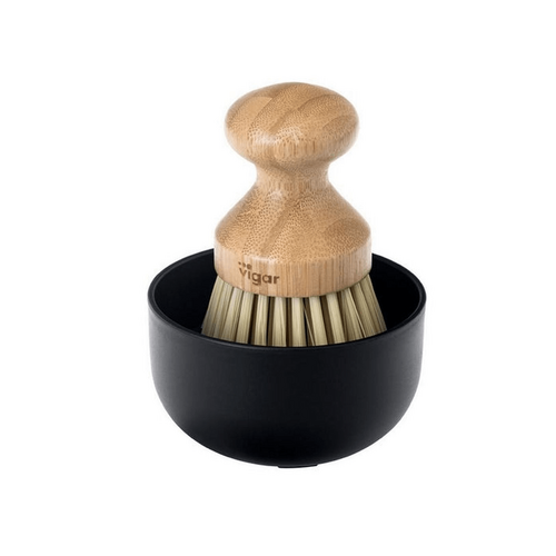 Vintage Bamboo Palm Brush Set