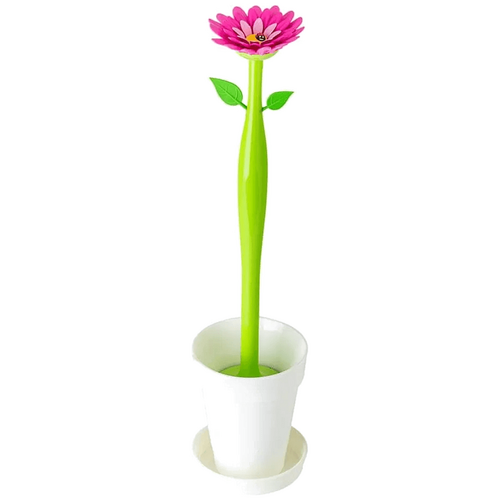 Vigar Flower Power White Toilet Set