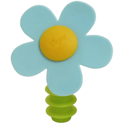 Vigar Flower Power Silicone Assorted Bottle Stopper