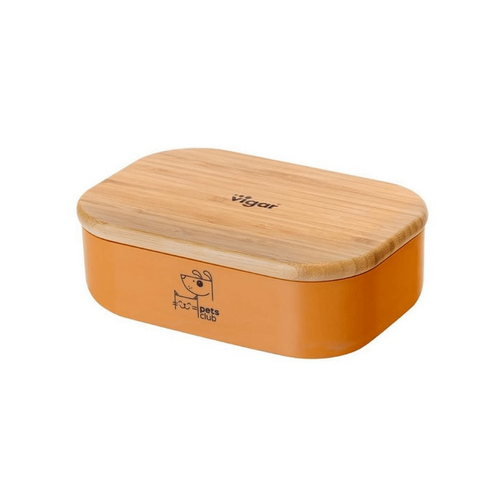 Vigar Pets Club Bamboo Treat Jar - Large