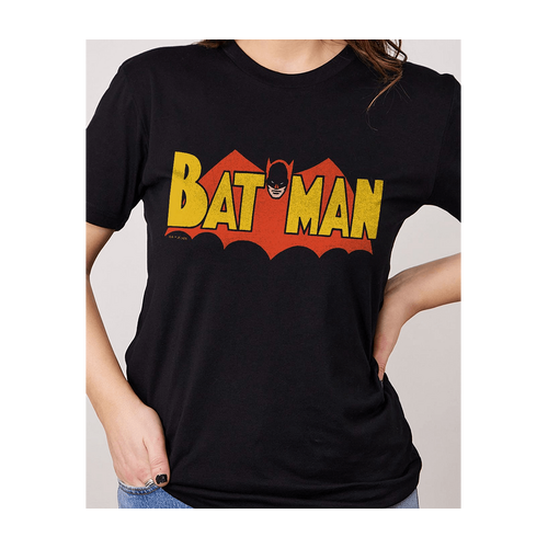 Vintage Red Bat Logo T-Shirt