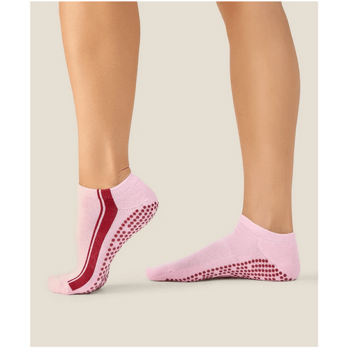 MoveActive Low Rise Grip Socks - Racer Pink