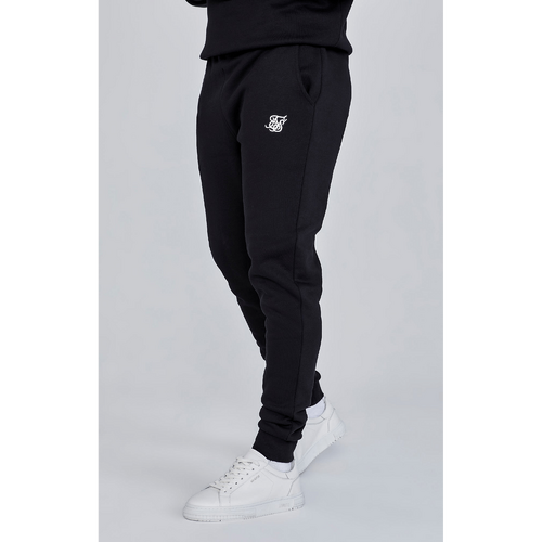 Black Essential Cuffed Jogger