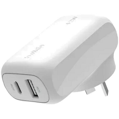 Belkin Boostcharge Dual Wall Charger 42W White