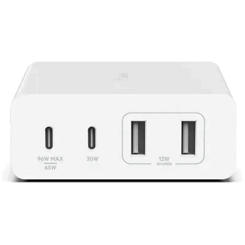 Belkin 108W 4-YSB Port GaN Desktop Charger With Intelligent Power Sharing