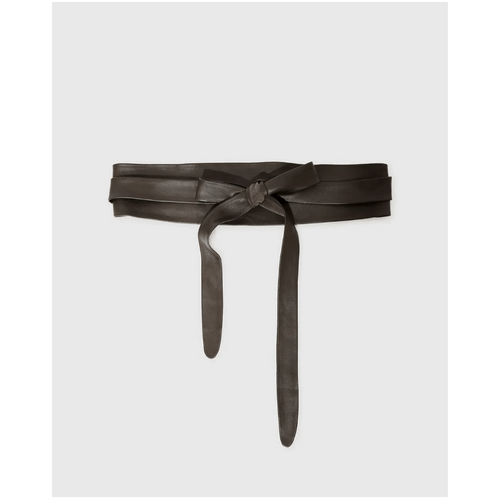 belle &amp; bloom Odyssey Soft Wrap Leather Belt - Chocolate