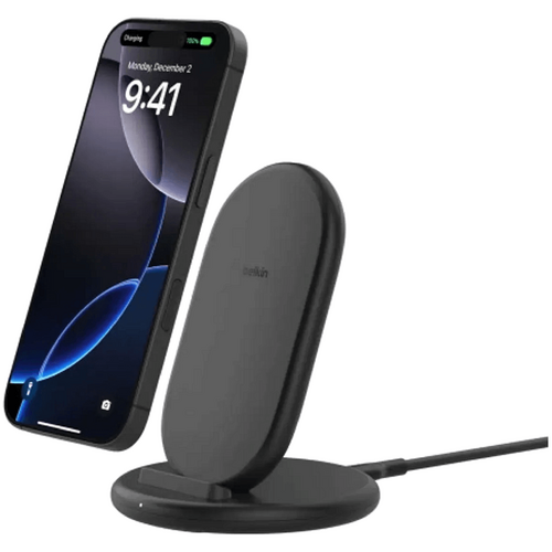 BoostCharge Wireless Charging Stand 15W with no power supply - Black