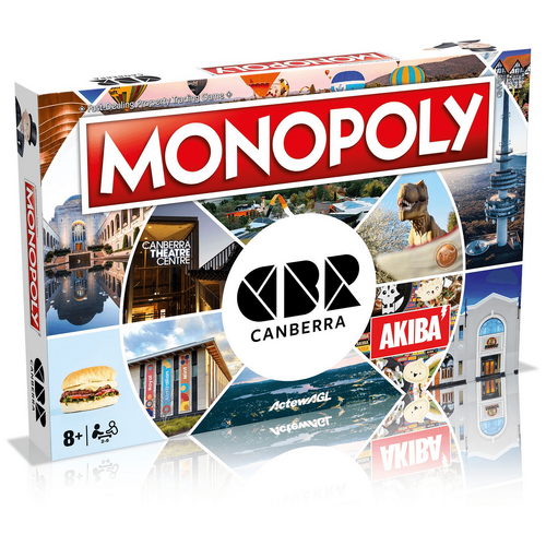 Winning Moves Canberra Monopoly - City Editions