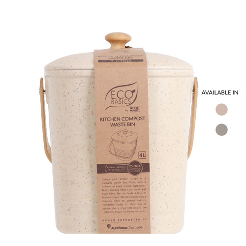 Eco Basic Eco Basics Compost Kitchen Waste Bin 4L