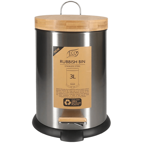 Eco Basics Eco Basics Rubbish Bin 3l