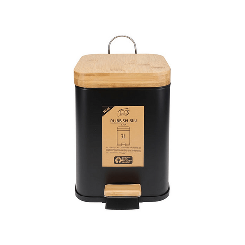Eco Basics Square Rubbish Bin 3L