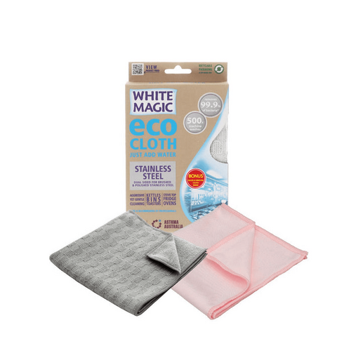 EcoCloth Eco Cloth Stainless Steel - With Bouns Glass/Window Cloth