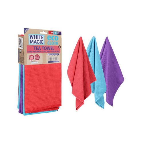 EcoCloth Tea Towel 3pack