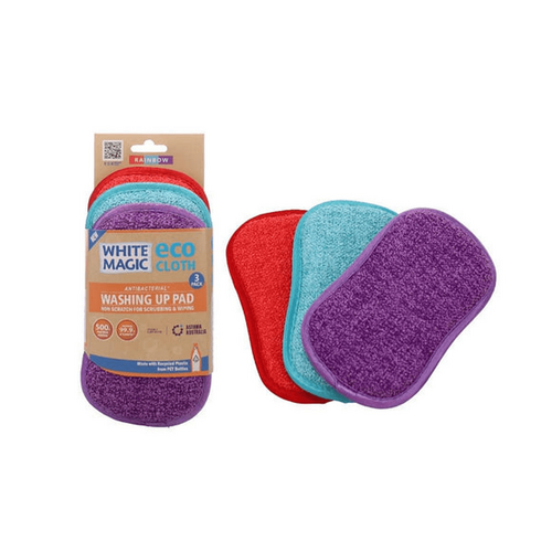 EcoCloth Washing Up Pad 3pack
