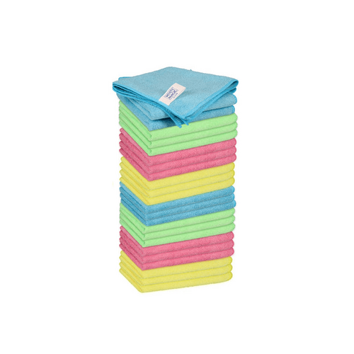 EcoCloth White Magic Eco Cloth Recycled General Purpose Microfibre Cleaning Cloth 24pack