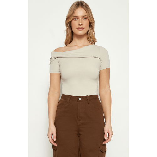One Shoulder Twisted Detail Top (WTO568A)
