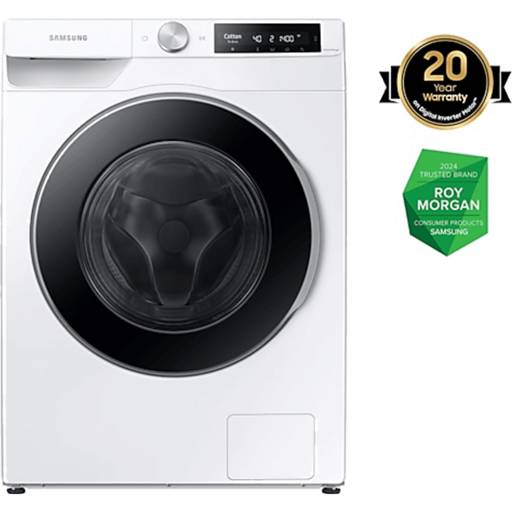 11kg Smart Front Load Smart Washer with Steam Cycle - WW11CG604DLE