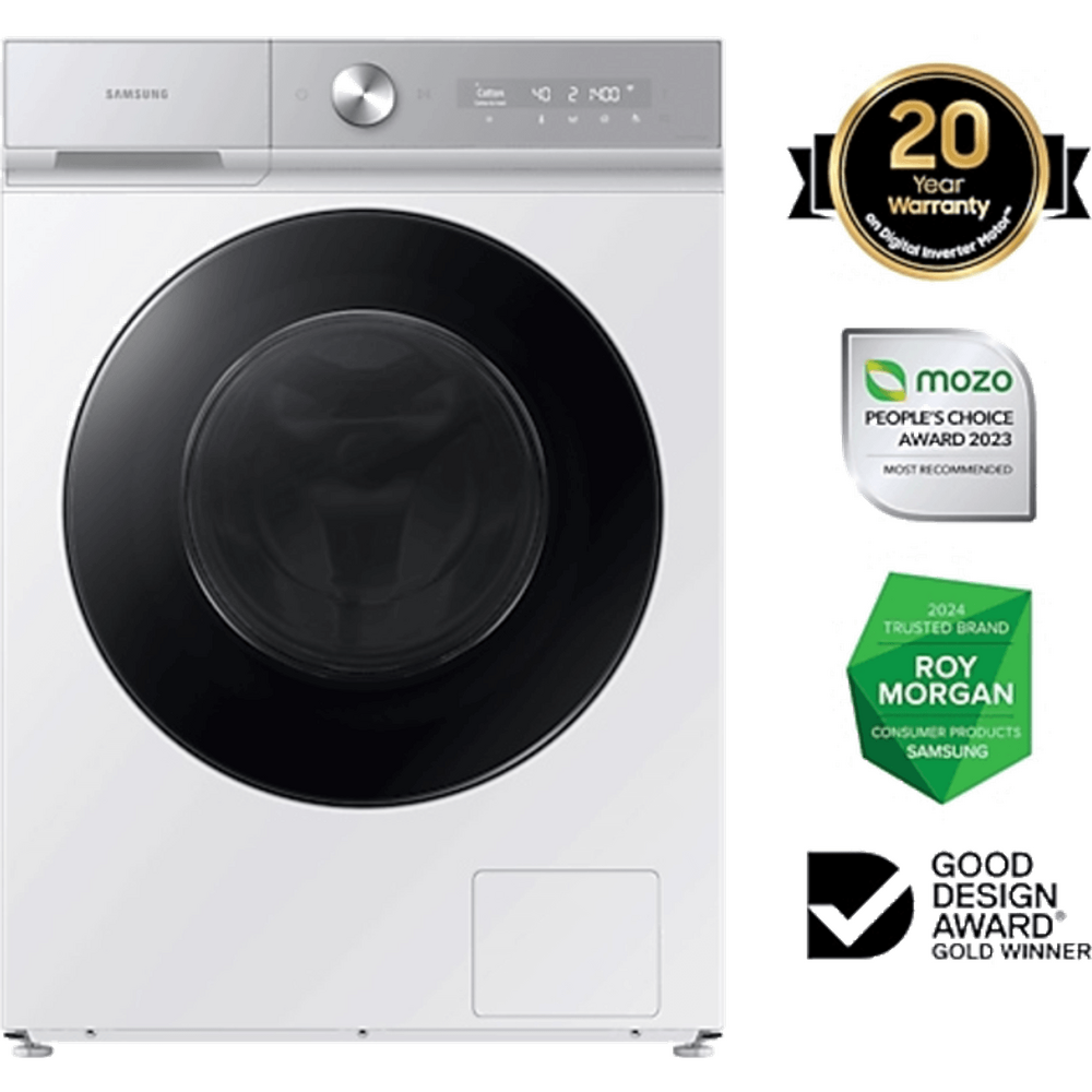 12kg BESPOKE Smart Front Load Washer with Auto Dispense - WW12BB944DGH
