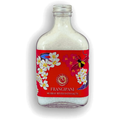 Murphy And Daughters Bath Salts in a Bottle- Frangipani