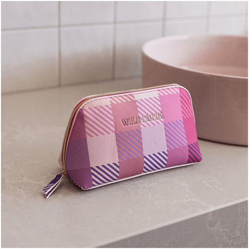 Wild Emery Small Pink Toiletry Bag