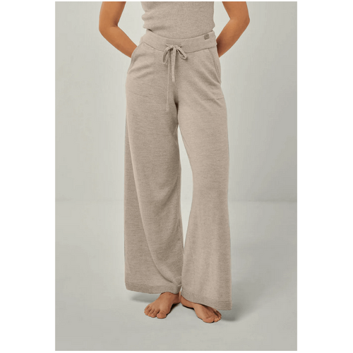You Look Perfect Loungewear Pants Frida - Wide Knit Pants with Pockets