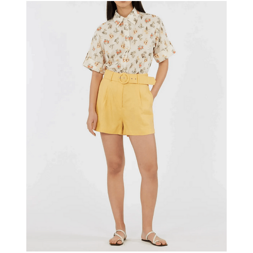 Amelius Brydie Linen Short - Buttercup