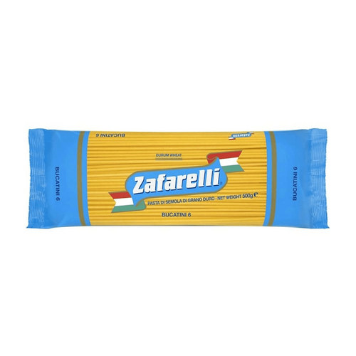 Zafarelli No 6 Bucatini Pasta 50 Gram
